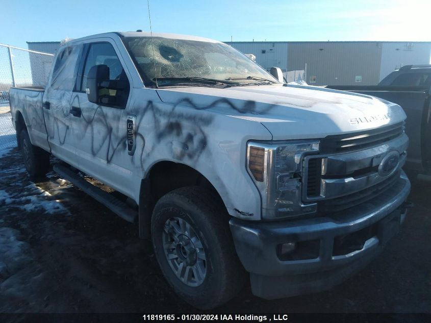 2019 Ford Super Duty F-350 Srw VIN: 1FT8W3B6XKEF07613 Lot: 11819165