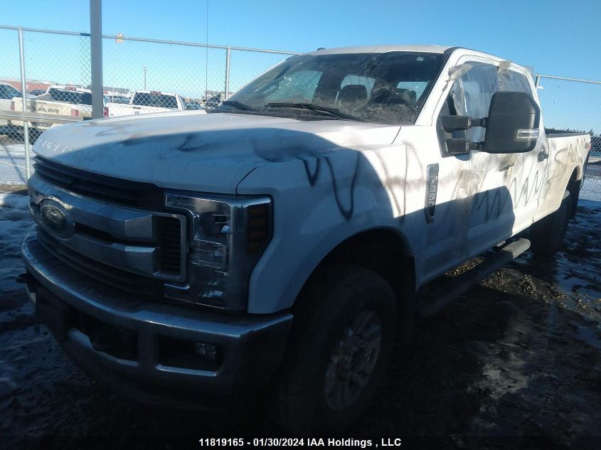 2019 Ford Super Duty F-350 Srw VIN: 1FT8W3B6XKEF07613 Lot: 11819165