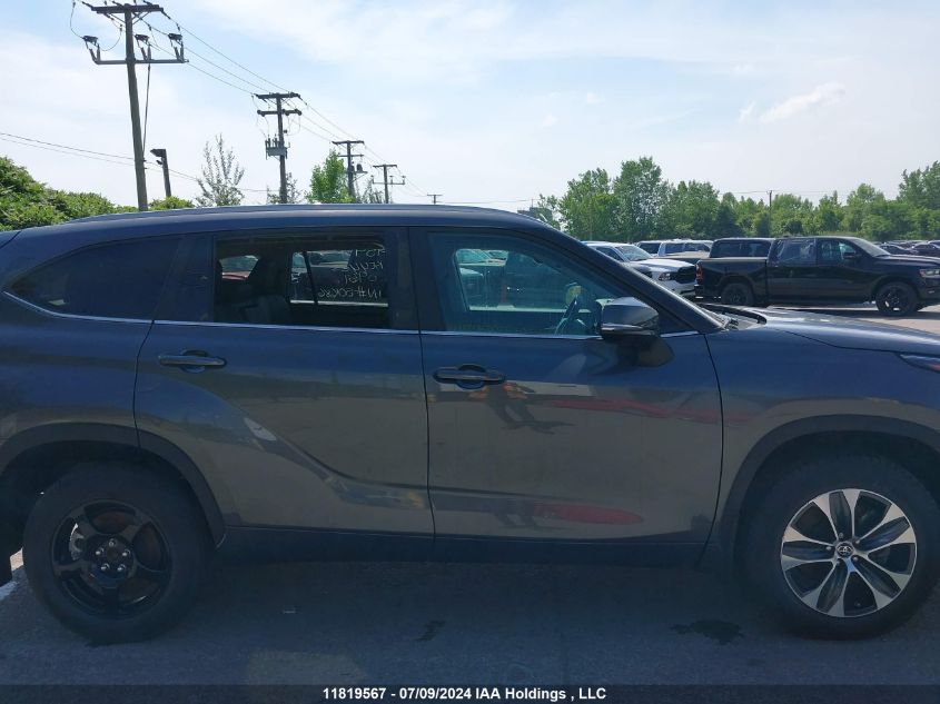 2023 Toyota Highlander VIN: 5TDKDRBH5PS501686 Lot: 11819567