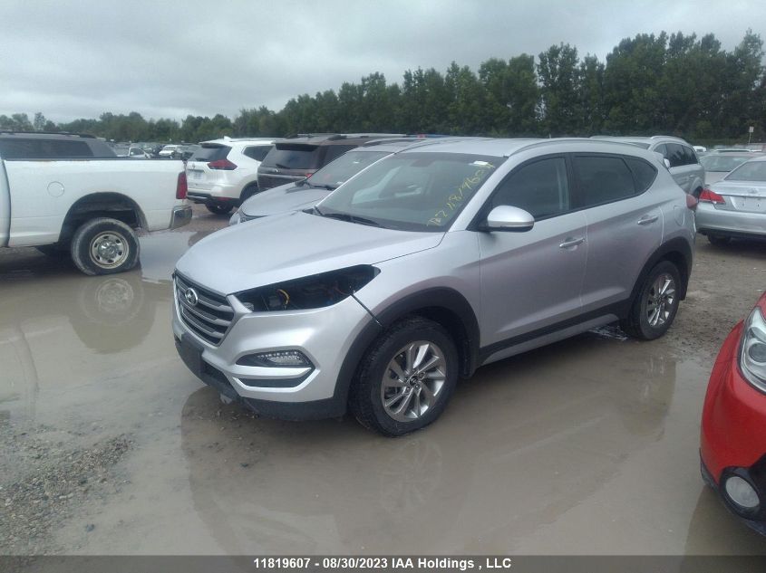 2017 Hyundai Tucson Premium VIN: KM8J3CA49HU486838 Lot: 11819607