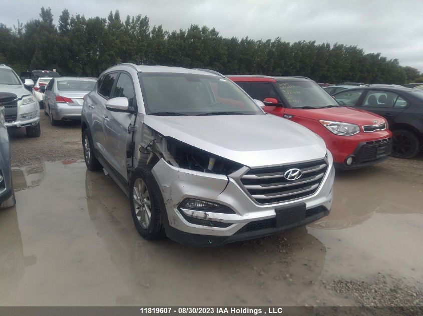 2017 Hyundai Tucson Premium VIN: KM8J3CA49HU486838 Lot: 11819607