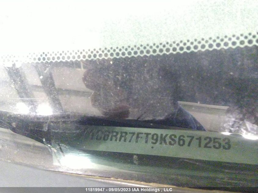 2019 Ram 1500 Classic Express VIN: 1C6RR7FT9KS671253 Lot: 11819947