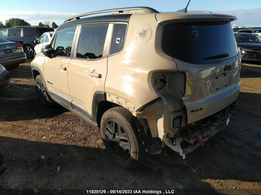 2017 Jeep Renegade Deserthawk VIN: ZACCJBCB1HPF06106 Lot: 11820129