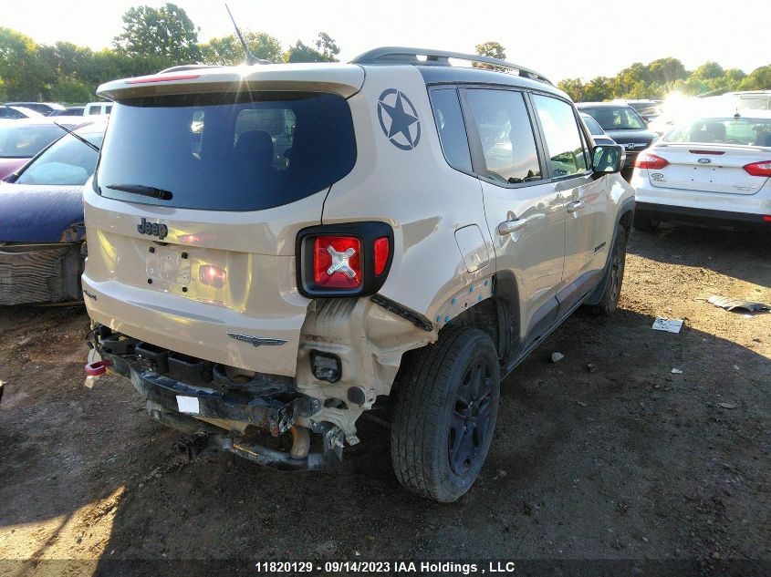 2017 Jeep Renegade Deserthawk VIN: ZACCJBCB1HPF06106 Lot: 11820129