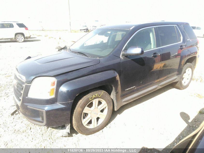 2016 GMC Terrain Sle VIN: 2GKFLSEK4G6124737 Lot: 11820136