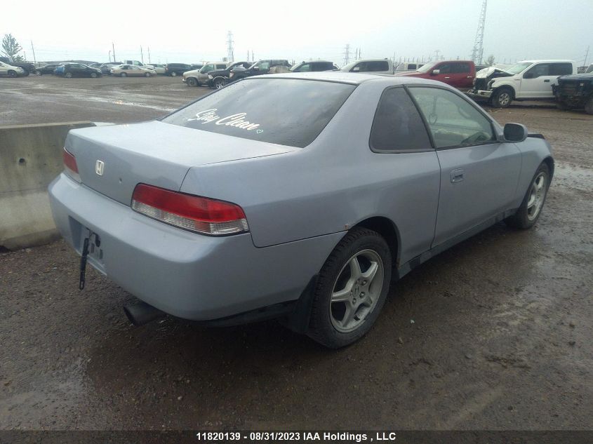 2001 Honda Prelude Se VIN: JHMBB62771C800860 Lot: 11820139