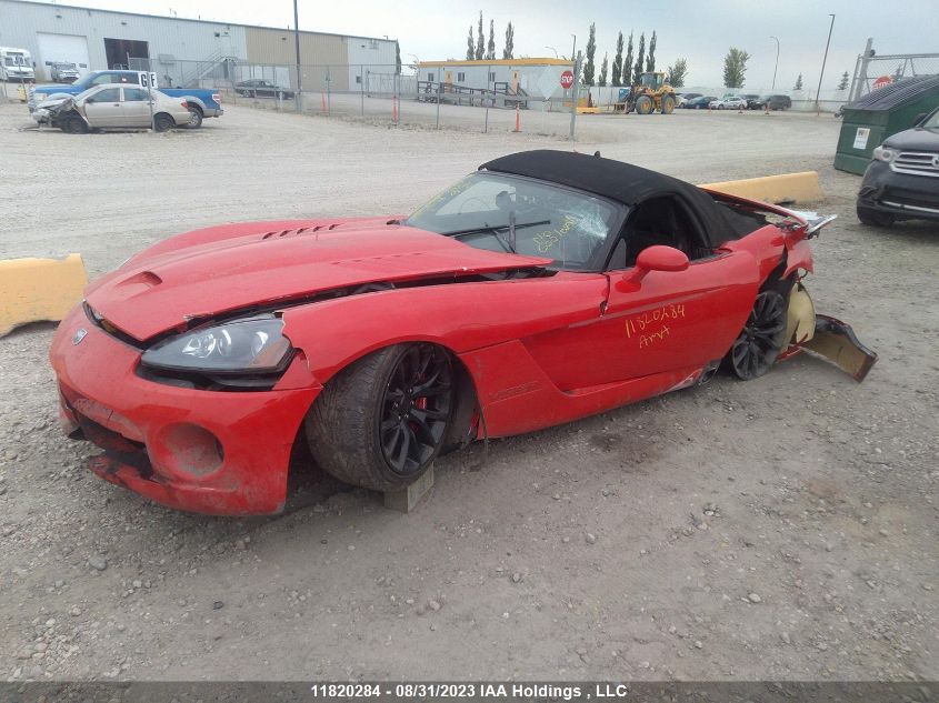 2003 Dodge Viper Srt-10 VIN: 1B3JR65Z03V500575 Lot: 11820284