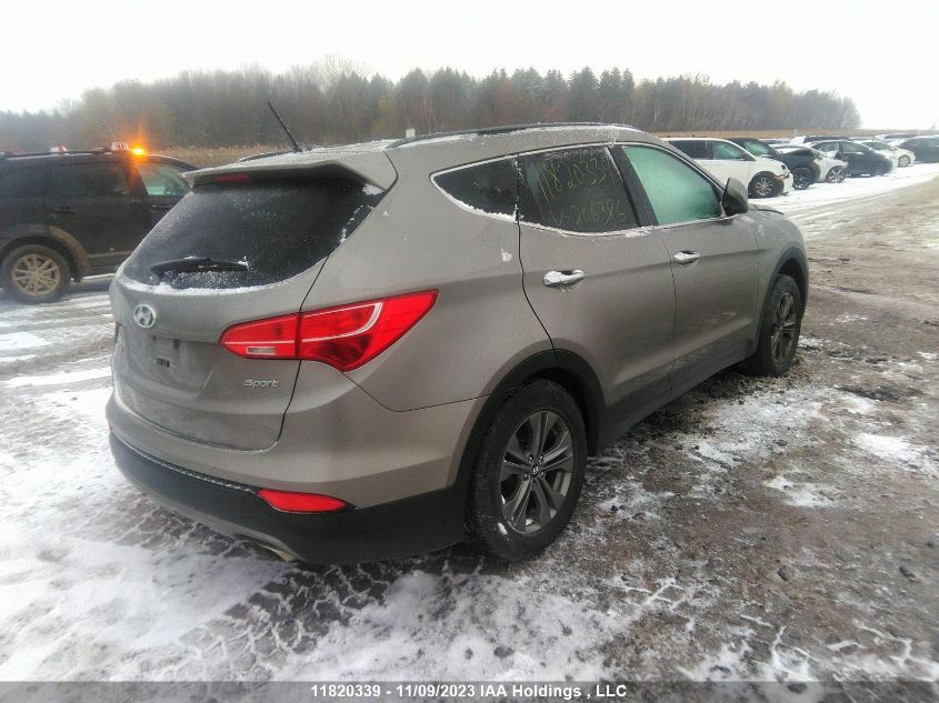 2014 Hyundai Santa Fe Sport VIN: 5XYZT3LB4EG206386 Lot: 11820339