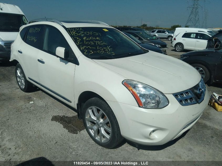 2013 Nissan Rogue Sl VIN: JN8AS5MV4DW105486 Lot: 11820454