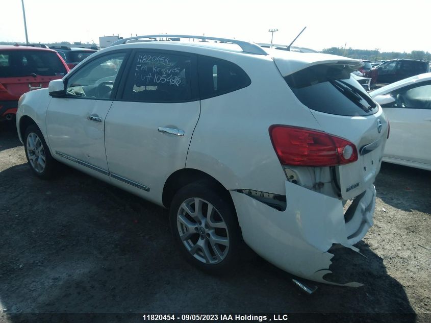 2013 Nissan Rogue Sl VIN: JN8AS5MV4DW105486 Lot: 11820454