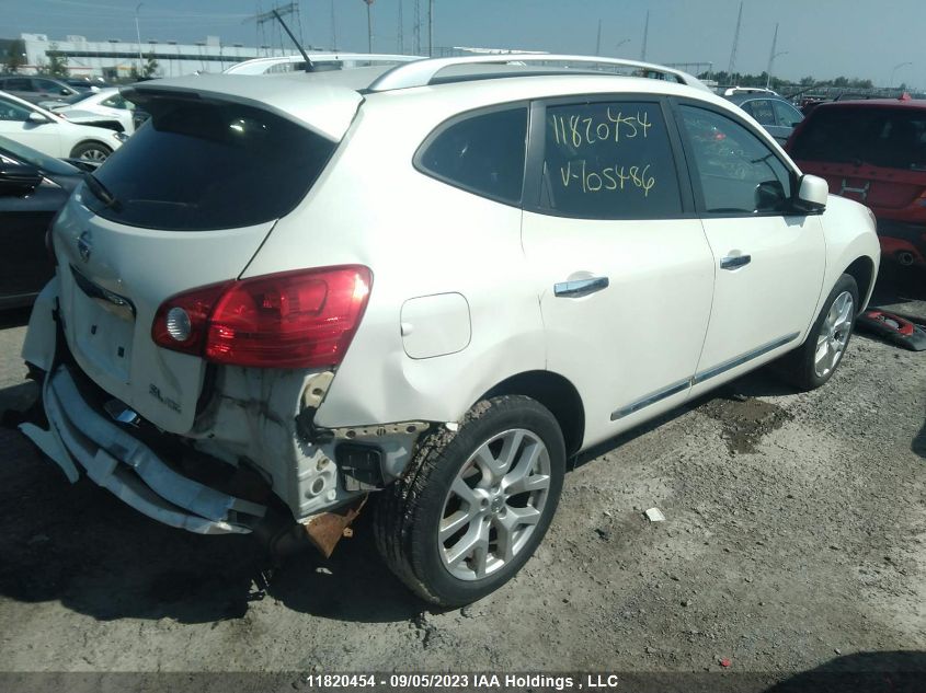 2013 Nissan Rogue Sl VIN: JN8AS5MV4DW105486 Lot: 11820454