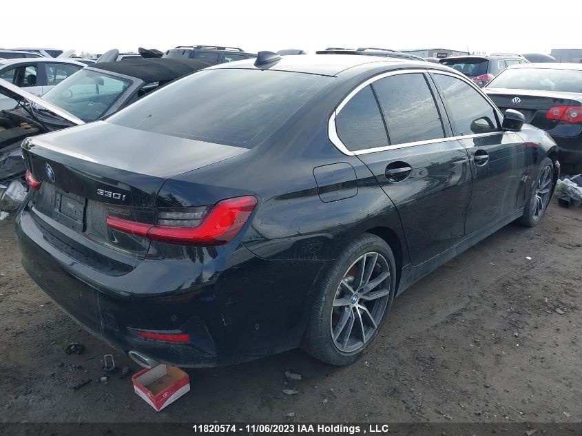 2020 BMW 3 Series 330I xDrive VIN: WBA5R7C09LFH60185 Lot: 11820574