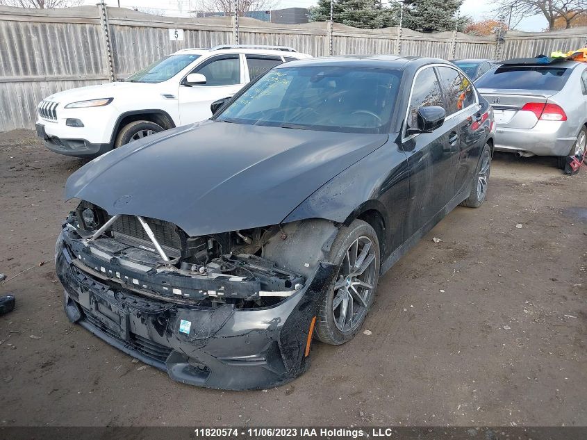 2020 BMW 3 Series 330I xDrive VIN: WBA5R7C09LFH60185 Lot: 11820574