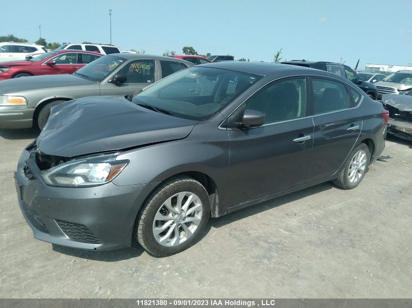 2018 Nissan Sentra S/Sv/Sv Midnight Edition VIN: 3N1AB7AP9JY305834 Lot: 11821380