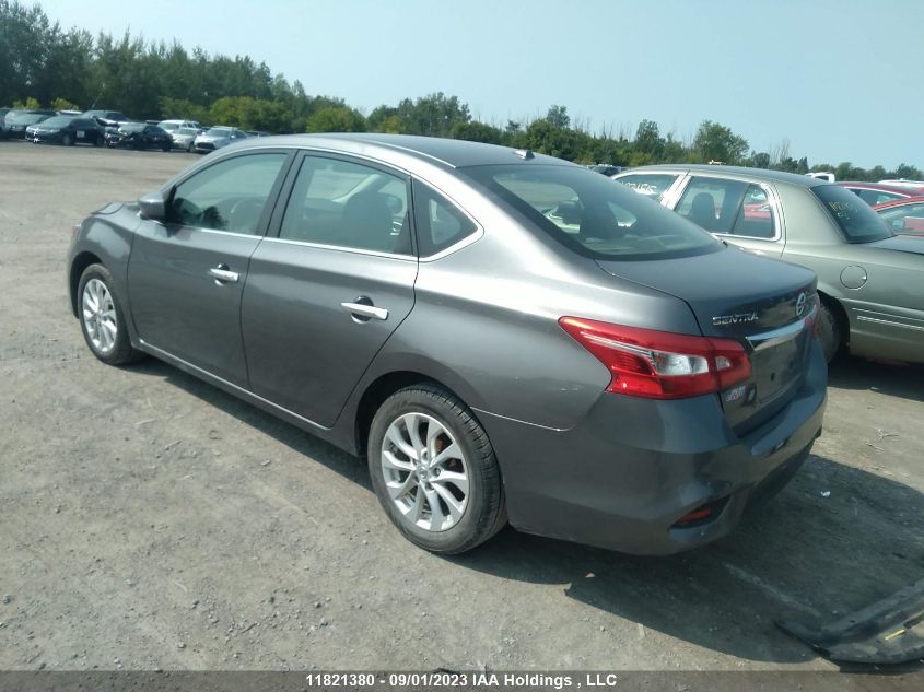 2018 Nissan Sentra S/Sv/Sv Midnight Edition VIN: 3N1AB7AP9JY305834 Lot: 11821380