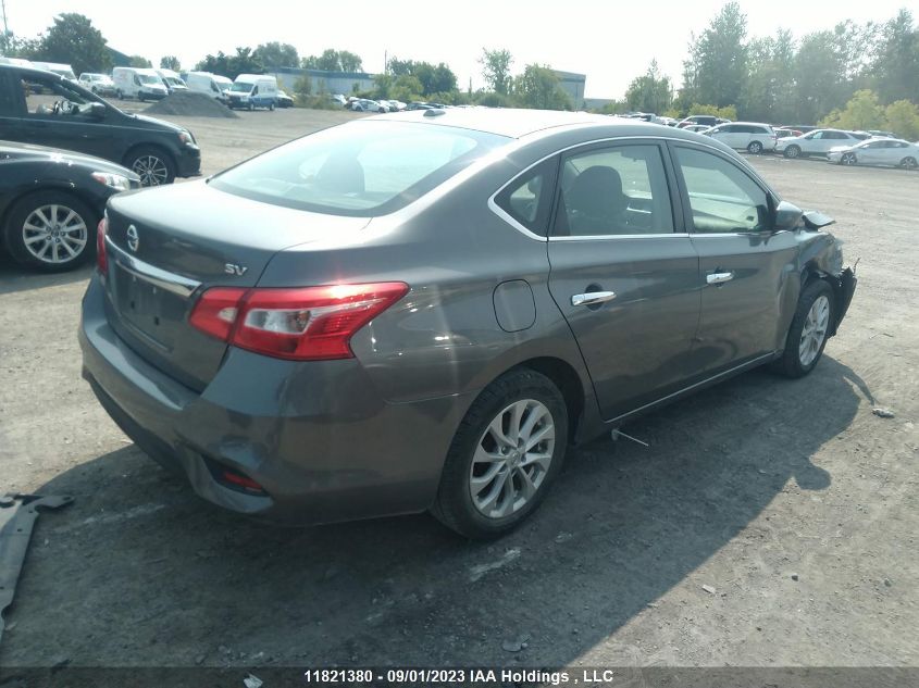 2018 Nissan Sentra S/Sv/Sv Midnight Edition VIN: 3N1AB7AP9JY305834 Lot: 11821380