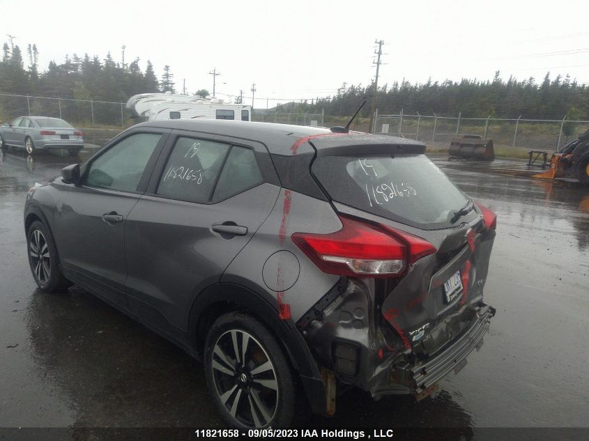 2019 Nissan Kicks S/Sv/Sr VIN: 3N1CP5CU6KL500306 Lot: 11821658