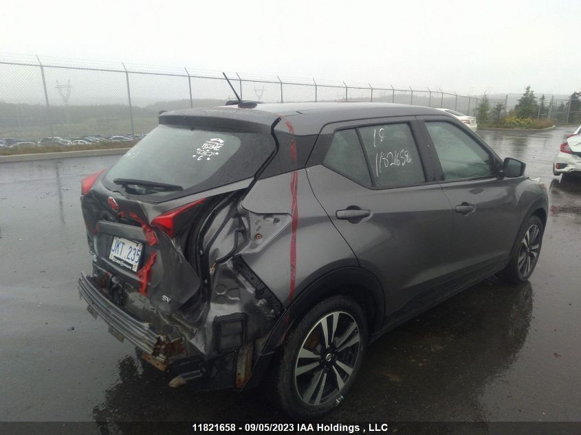 2019 Nissan Kicks S/Sv/Sr VIN: 3N1CP5CU6KL500306 Lot: 11821658