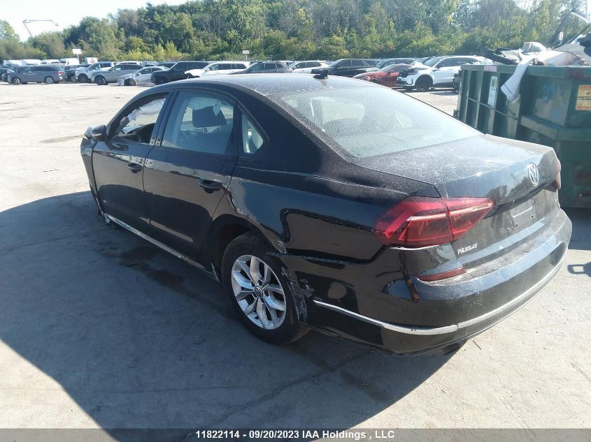 2018 Volkswagen Passat Trendline+ VIN: 1VWAA7A33JC020775 Lot: 11822114