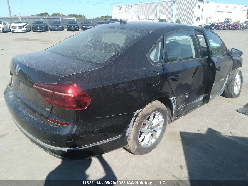 2018 Volkswagen Passat Trendline+ VIN: 1VWAA7A33JC020775 Lot: 11822114