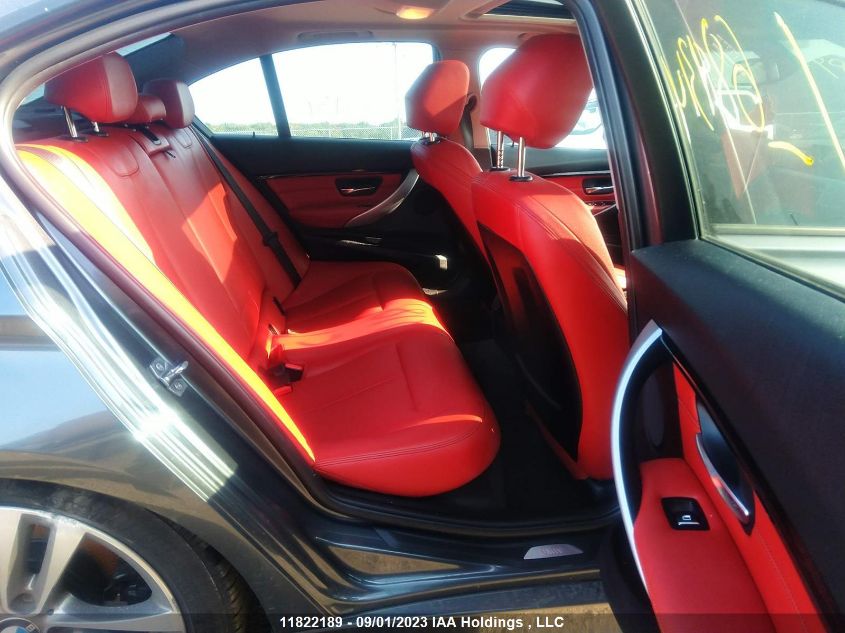 2016 BMW 3 Series 320I xDrive VIN: WBA8A3C57GK689314 Lot: 11822189