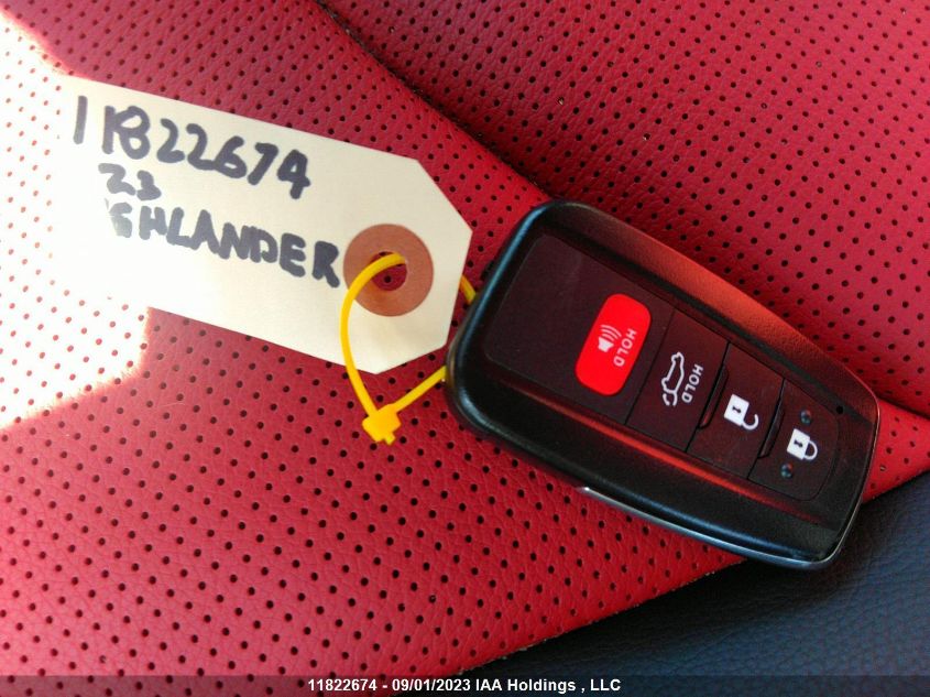 2023 Toyota Highlander Le/Xle/Xse/Limited VIN: 5TDKDRBH9PS507684 Lot: 11822674