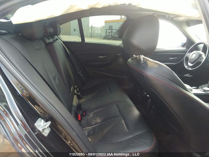 2014 BMW 3 Series 320I xDrive VIN: WBA3C3C56EF985046 Lot: 11822885