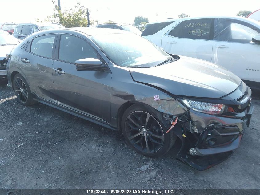 2020 Honda Civic Hatchback Sport Touring VIN: SHHFK7H92LU303558 Lot: 11823344