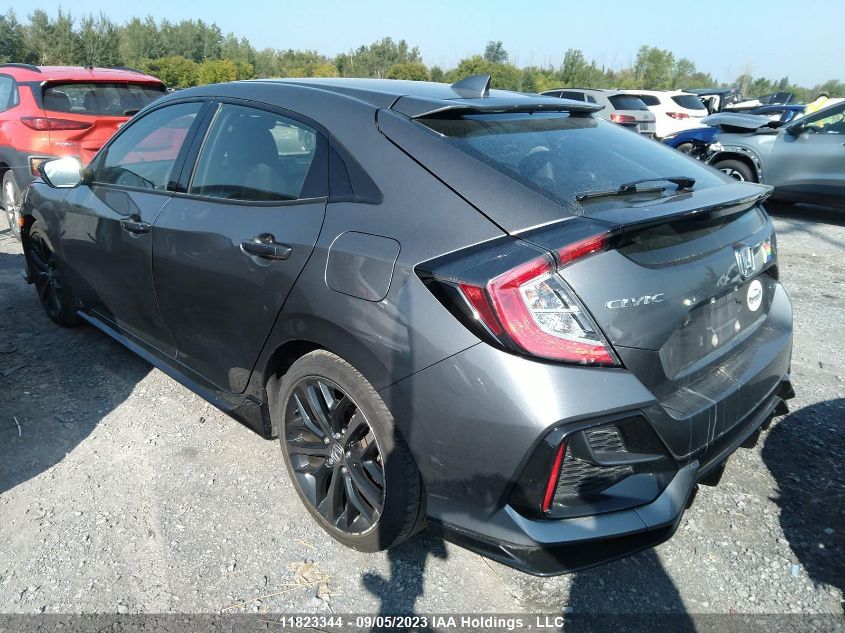 2020 Honda Civic Hatchback Sport Touring VIN: SHHFK7H92LU303558 Lot: 11823344