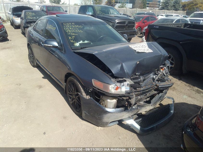 2005 Acura Tsx VIN: JH4CL96835C800835 Lot: 11823350