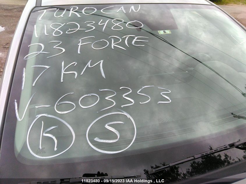 2023 Kia Forte Ex/Ex+/Ex Premium/Gt-Line VIN: 3KPF34AD6PE603353 Lot: 11823480