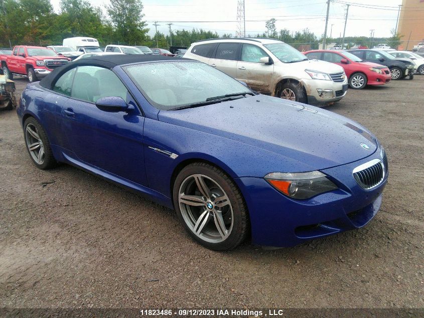 2007 BMW 6 Series M6 VIN: WBSEK93507CS32529 Lot: 11823486