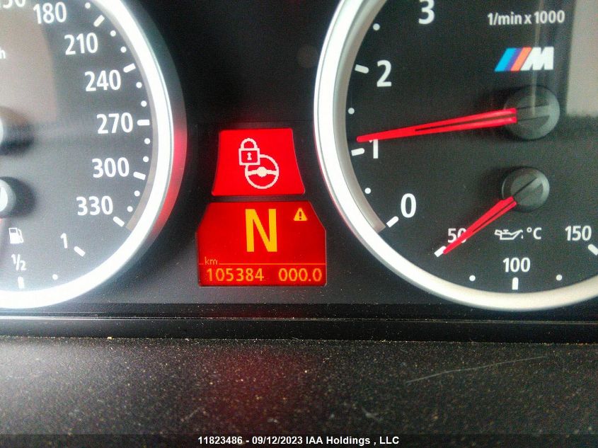 2007 BMW 6 Series M6 VIN: WBSEK93507CS32529 Lot: 11823486