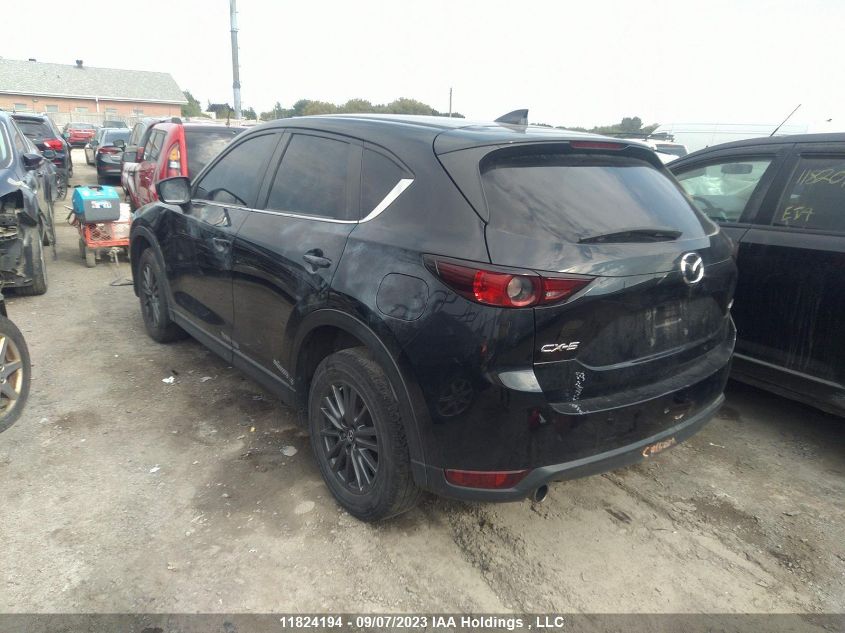 2019 Mazda Cx-5 Gx VIN: JM3KFABL5K0628313 Lot: 11824194