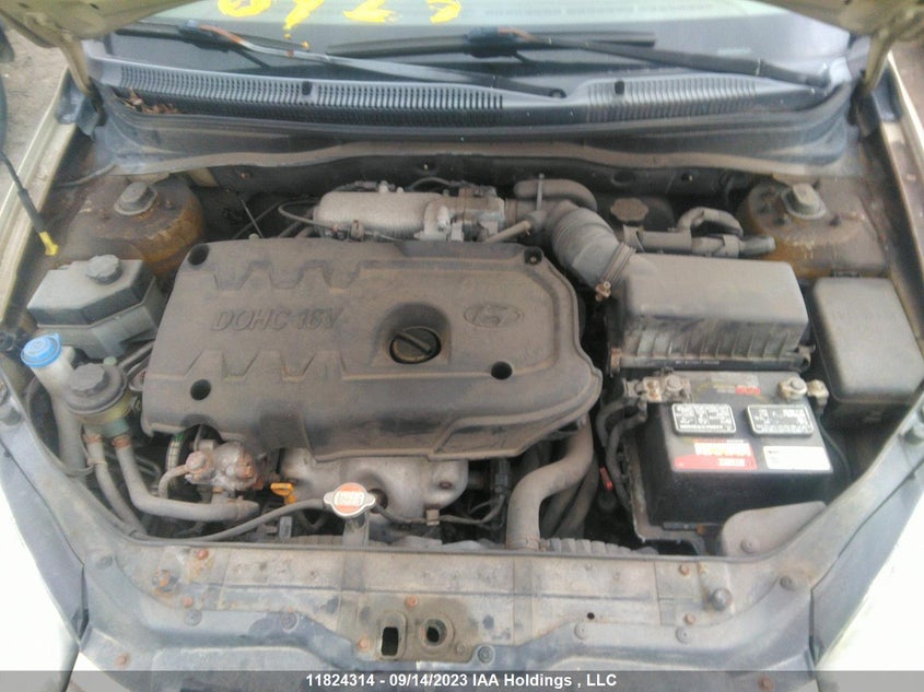 2008 Hyundai Accent VIN: KMHCN45CX8U245008 Lot: 11824314