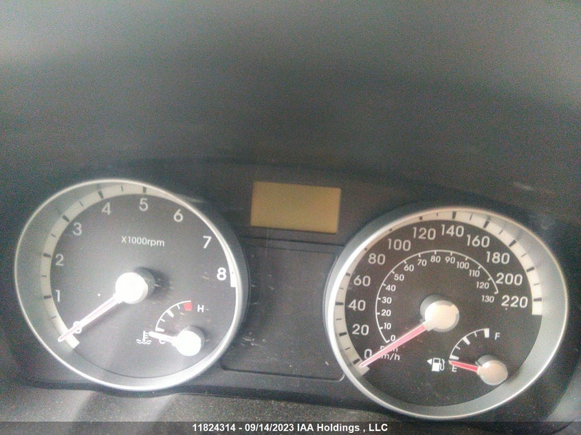 2008 Hyundai Accent VIN: KMHCN45CX8U245008 Lot: 11824314