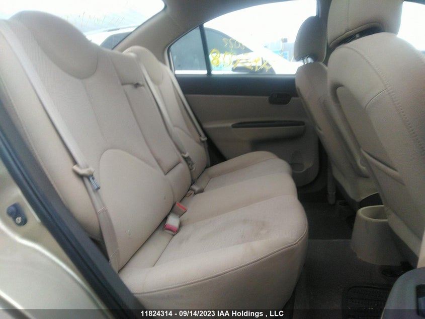 2008 Hyundai Accent VIN: KMHCN45CX8U245008 Lot: 11824314