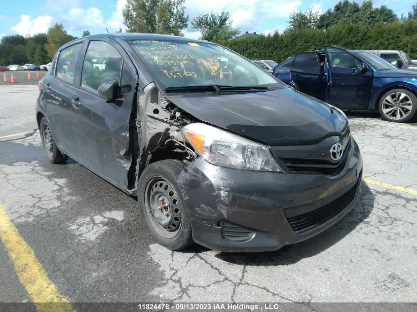 2013 Toyota Yaris VIN: JTDKTUD34DD558668 Lot: 11824478