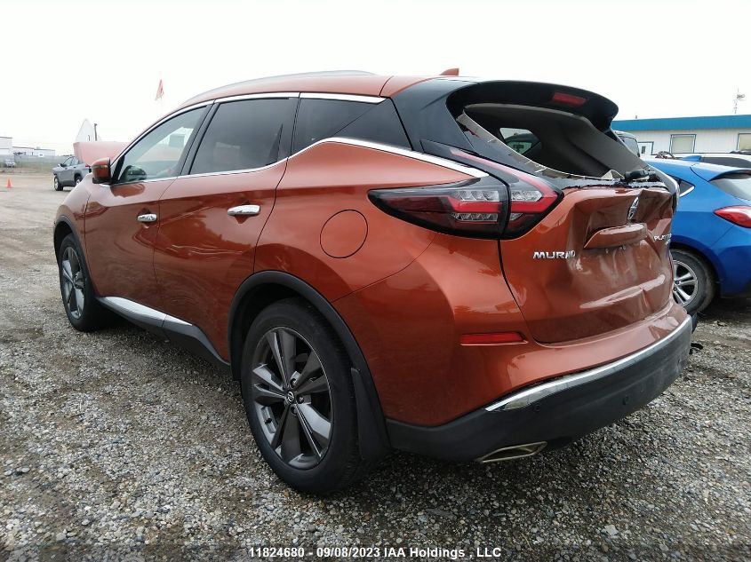 5N1AZ2MS5KN137759 2019 Nissan Murano Sv/Sl/Platinum