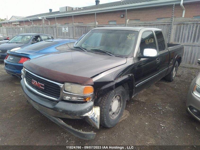 2002 GMC Sierra 1500 Sl/Sle/Slt VIN: 2GTEC19V121114498 Lot: 11824760