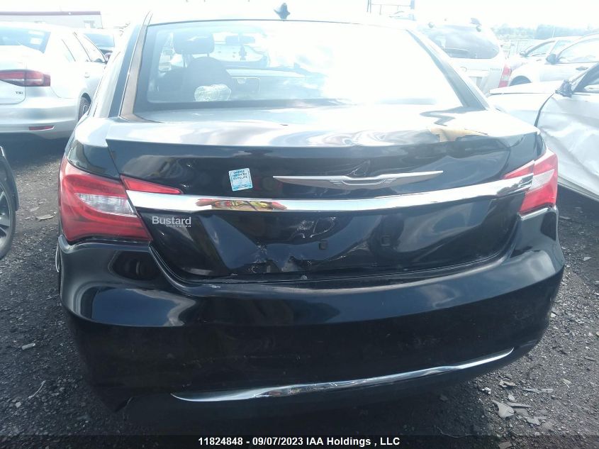 2012 Chrysler 200 Lx VIN: 1C3CCBAB5CN219080 Lot: 11824848