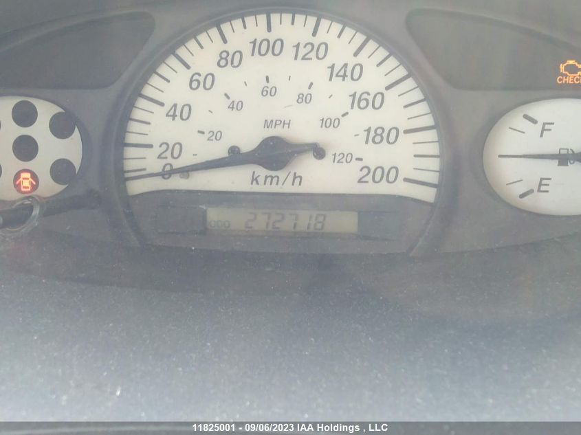 2001 Toyota Echo VIN: JTDAT123210122000 Lot: 11825001