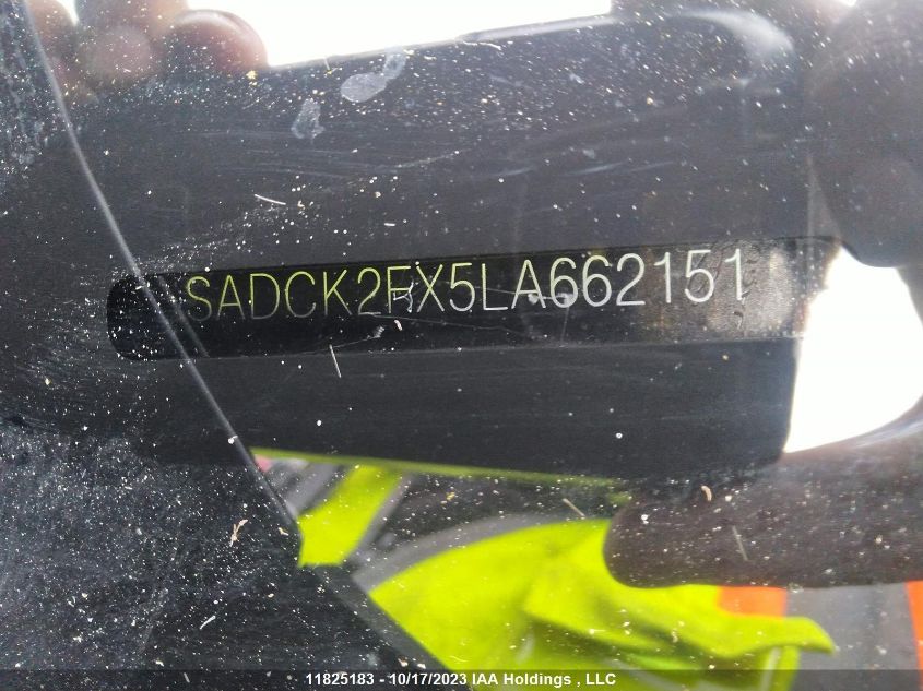 2020 Jaguar F-Pace Prestige VIN: SADCK2FX5LA662151 Lot: 11825183