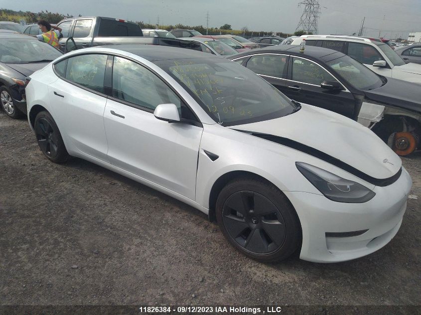 2023 Tesla Model 3 VIN: 5YJ3E1EA3PF412687 Lot: 11826384