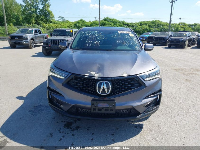 2021 Acura Rdx A-Spec VIN: 5J8TC2H6XML808581 Lot: 11826582