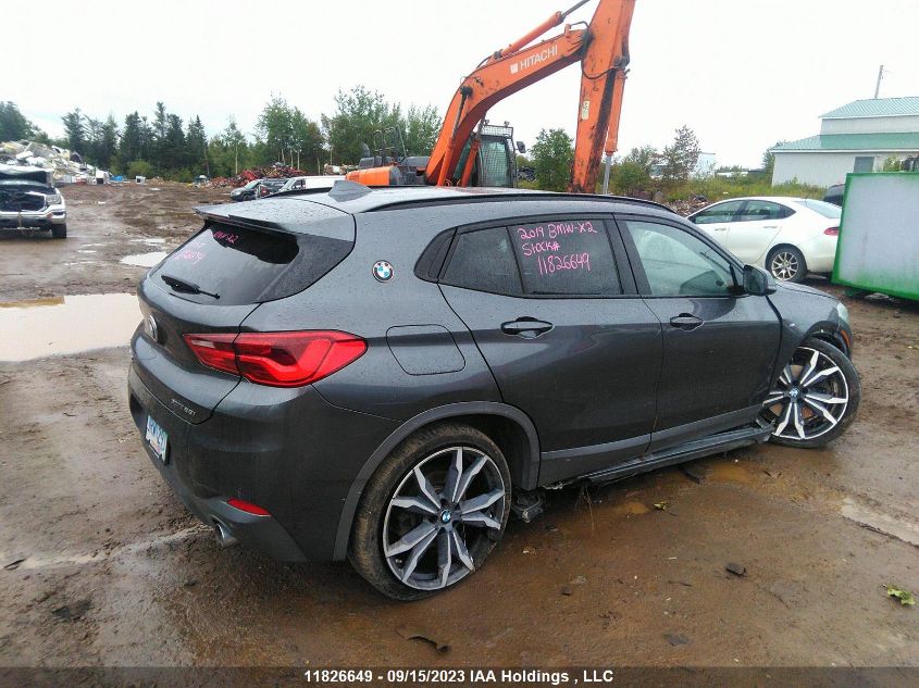 2019 BMW X2 xDrive28I VIN: WBXYJ5C55K5N21082 Lot: 11826649