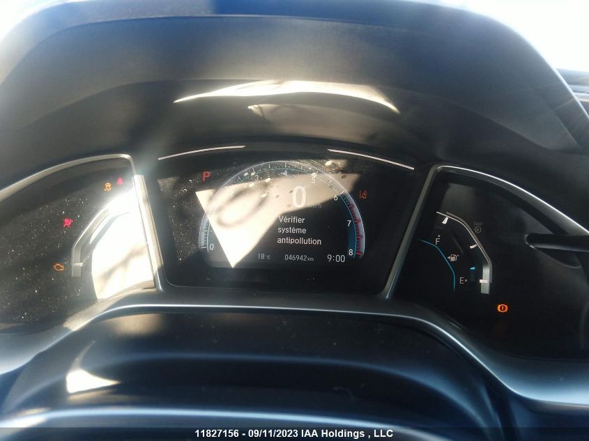 2019 Honda Civic VIN: 2HGFC1F9XKH102158 Lot: 11827156