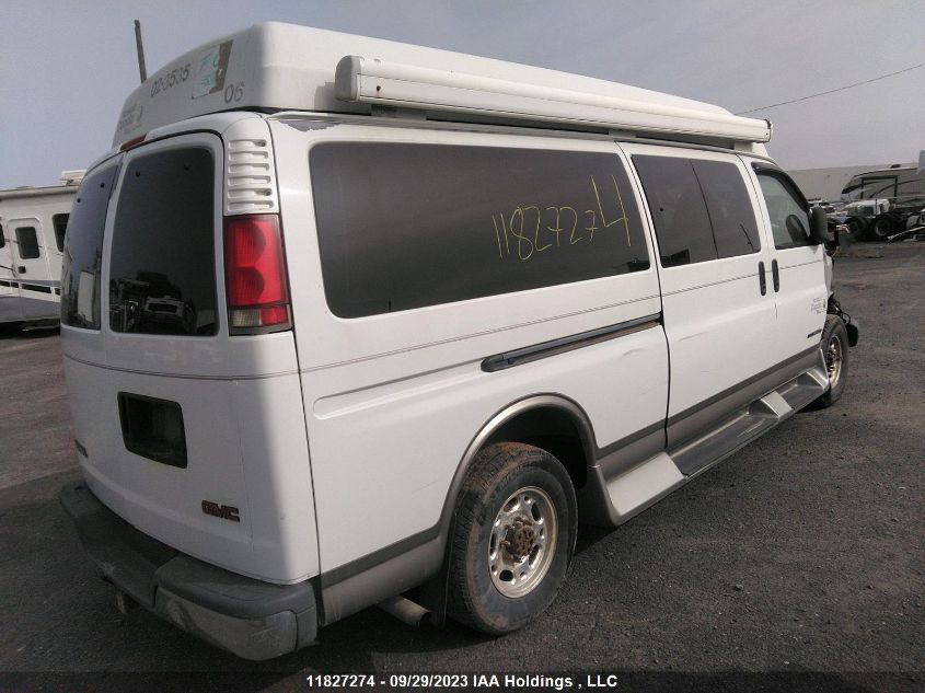 2000 GMC Savana Cargo Van VIN: 1GTHG39R1Y1244022 Lot: 11827274