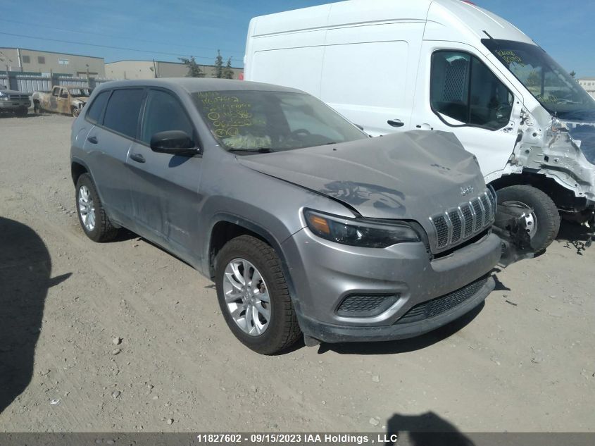 2021 Jeep Cherokee Sport VIN: 1C4PJMABXMD145886 Lot: 11827602