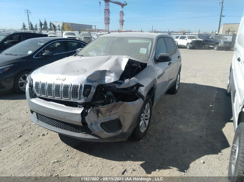 2021 Jeep Cherokee Sport VIN: 1C4PJMABXMD145886 Lot: 11827602